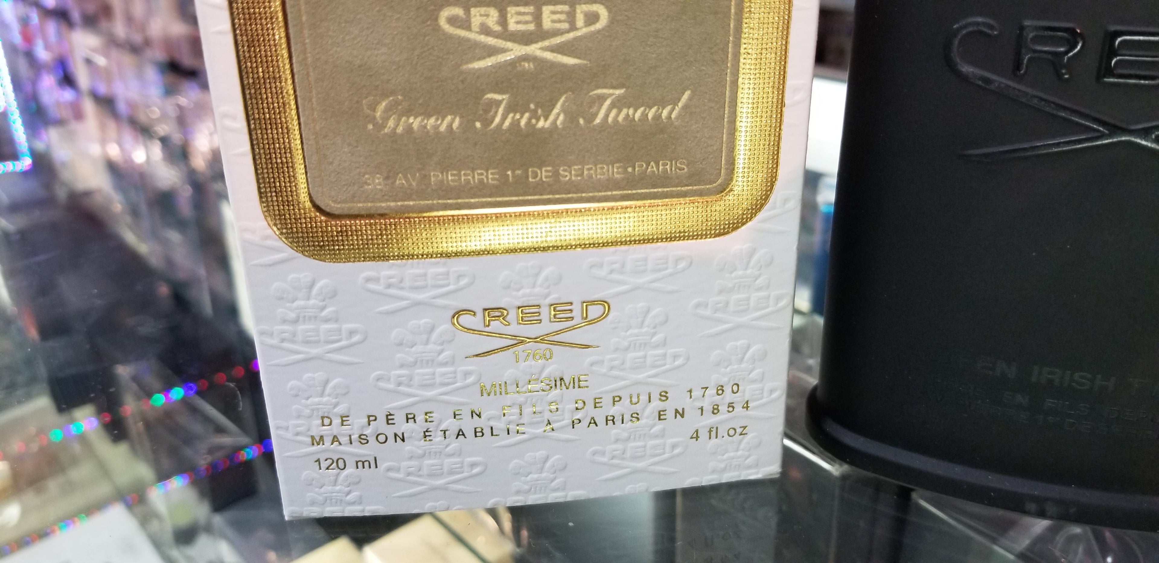 Creed Green Irish Tweed 4oz 120ml EDP Eau de Parfum Spray Unisex RARE IN BOX
