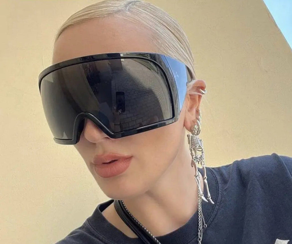 Punk Oversized One Piece Sunglasses